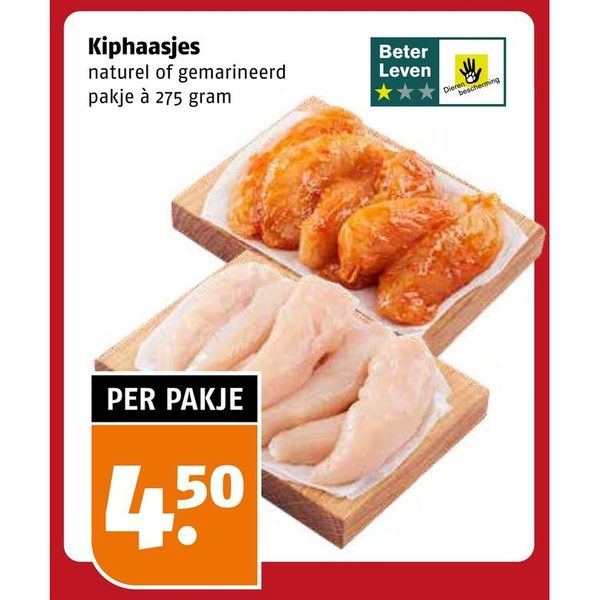 Kiphaasjes naturel of gemarineerd