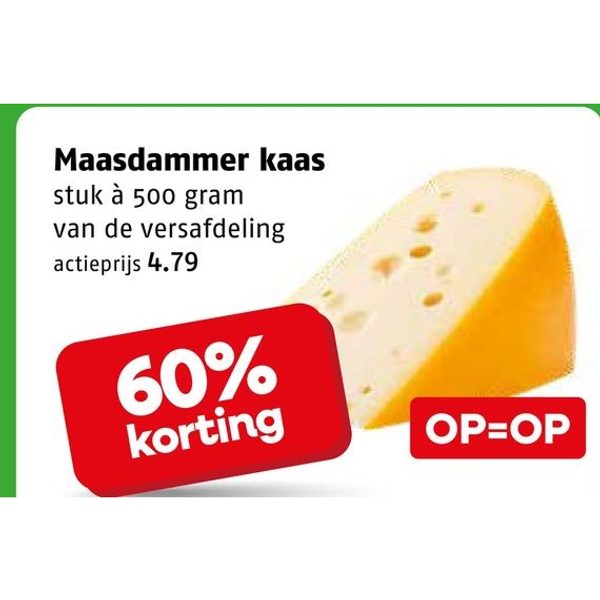 Maasdammer kaas