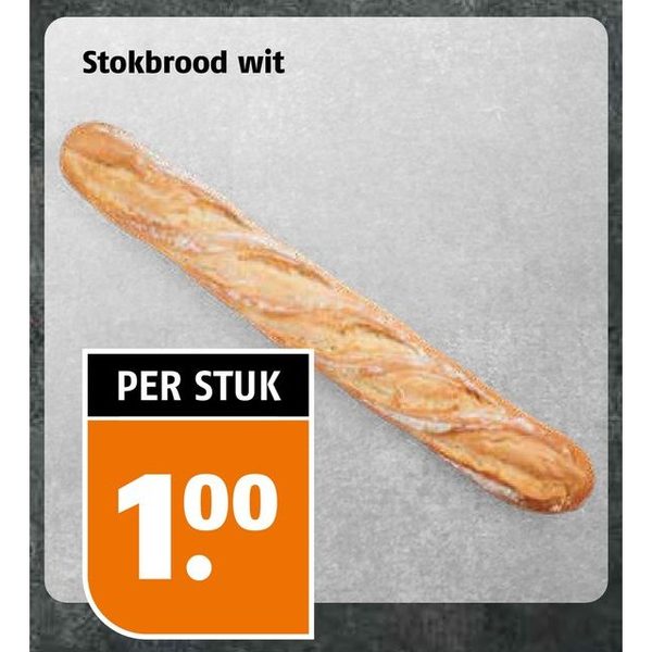 Stokbrood wit