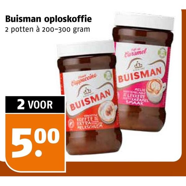 Buisman oploskoffie