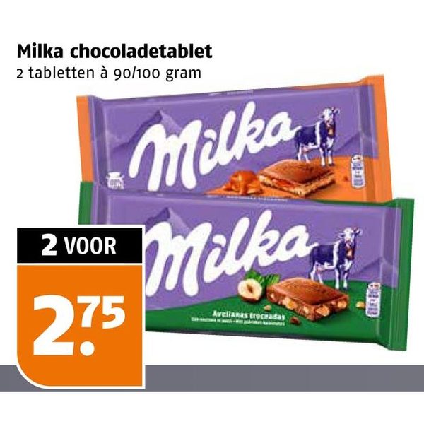 Milka chocoladetablet