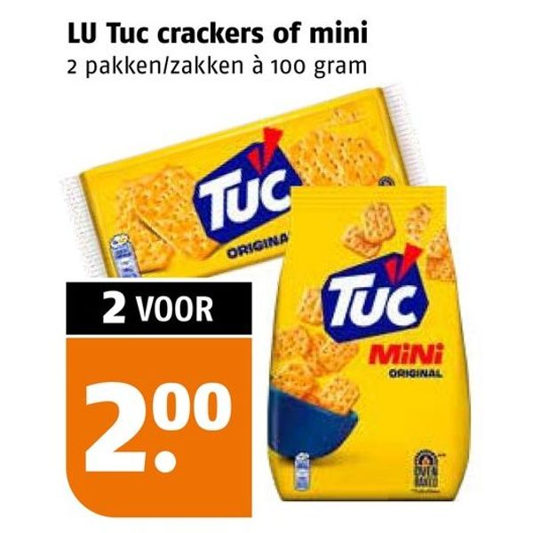 LU Tuc crackers of mini