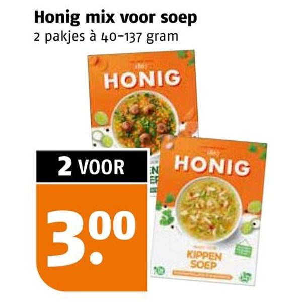Honig mix voor soep