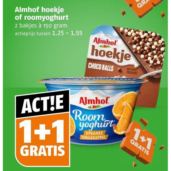 Almhof hoekje of roomyoghurt