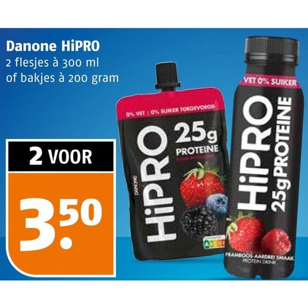 HiPRO proteïne drank/bakje