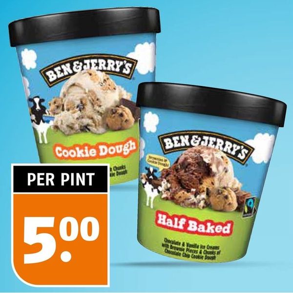 Ben & Jerry's pint