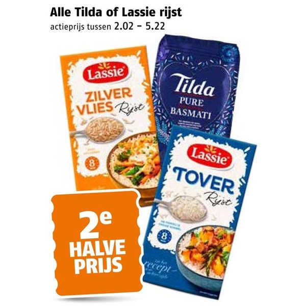 Alle Tilda of Lassie rijst