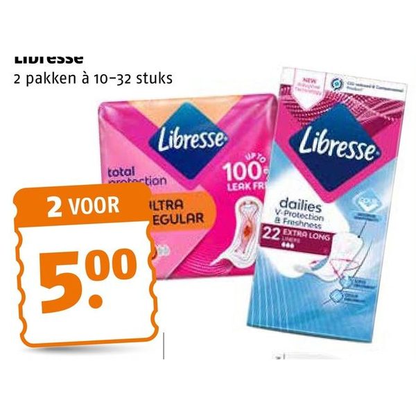 inlegkruisjes of maandverband