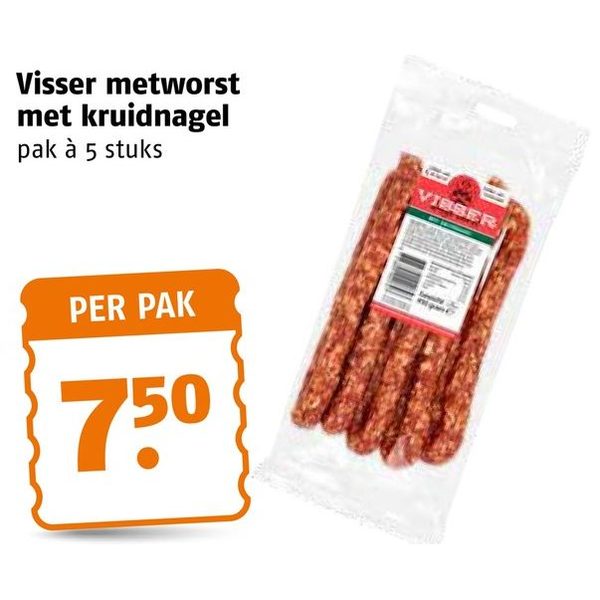 metworst met kruidnagel