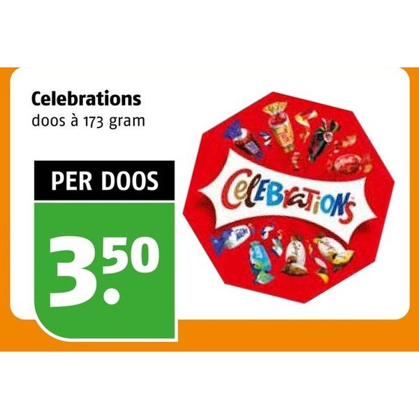 Celebrations doos