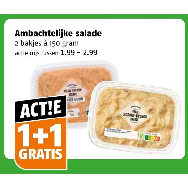 Ambachtelijke salade
