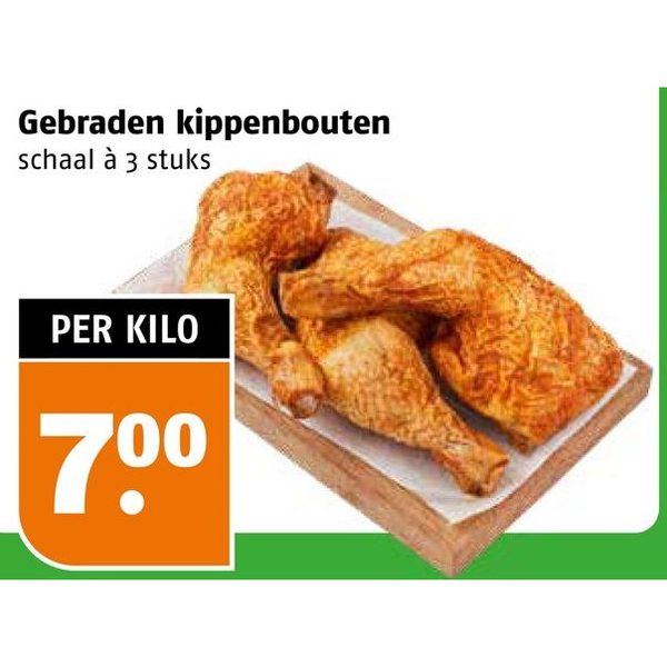 Gebraden kippenbouten