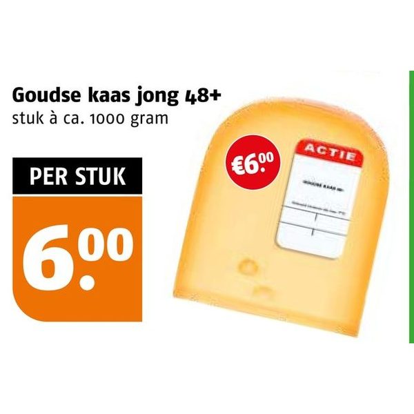 Goudse kaas jong 48+