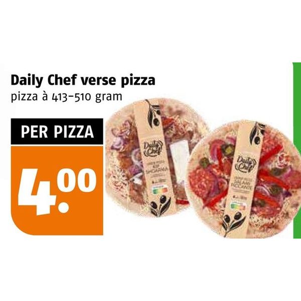 Daily Chef verse pizza
