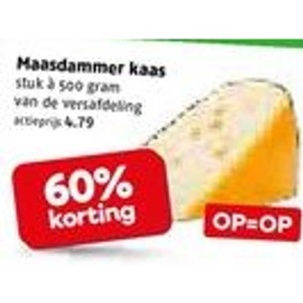 Maasdammer kaas