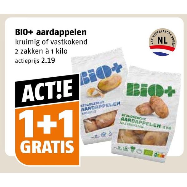 BIO+ aardappelen