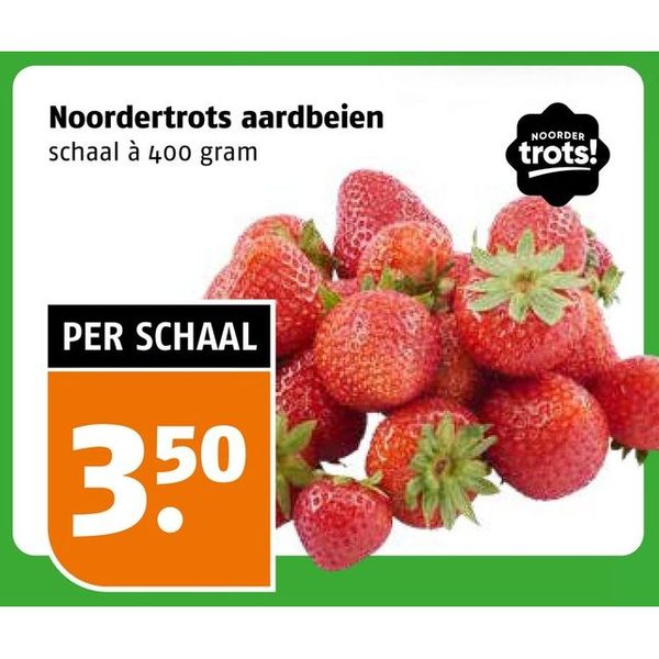 Noordertrots aardbeien