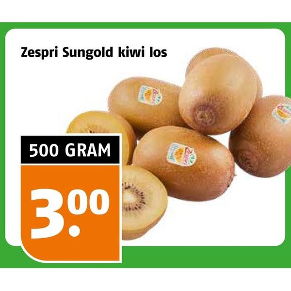 Zespri Sungold kiwi