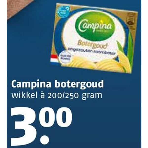 Botergoud ongezouten roomboter