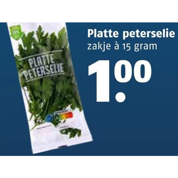 Platte peterselie