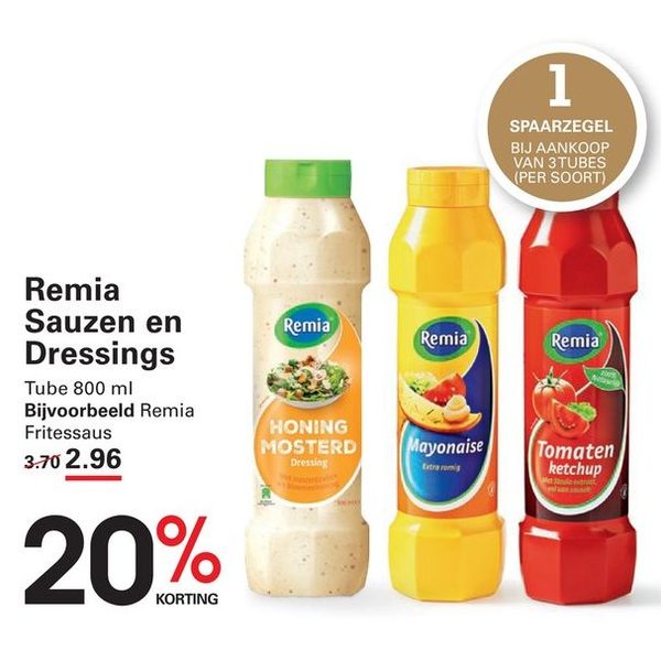 Remia Sauzen en Dressings