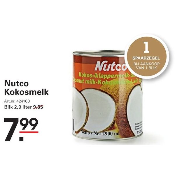 Nutco Kokosmelk