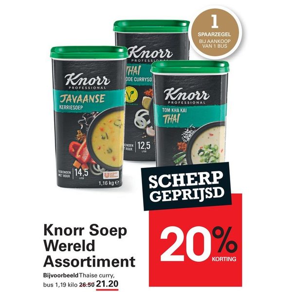 Knorr Soep Wereld Assortiment