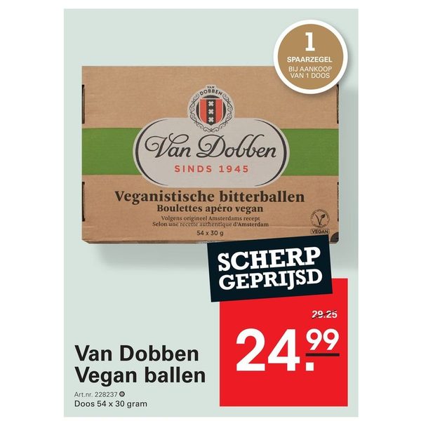 Van Dobben Vegan ballen