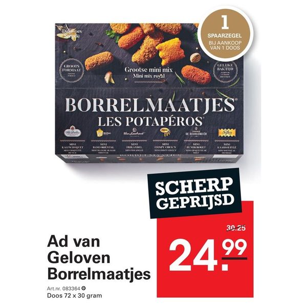Ad van Geloven Borrelmaatjes