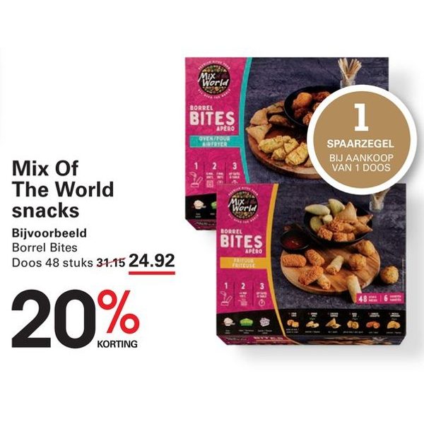 Mix Of The World snacks