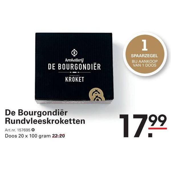 De Bourgondiër Rundvleeskroketten