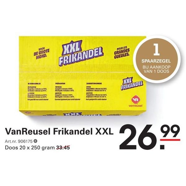 VanReusel Frikandel XXL