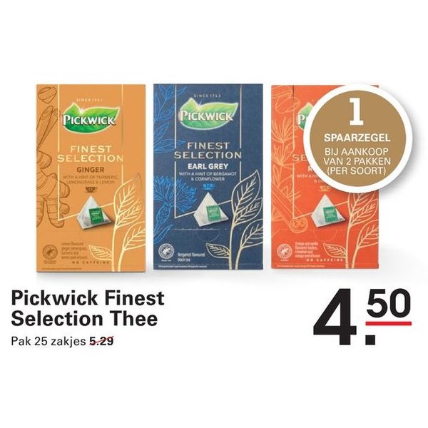 Pickwick Finest Selection Thee