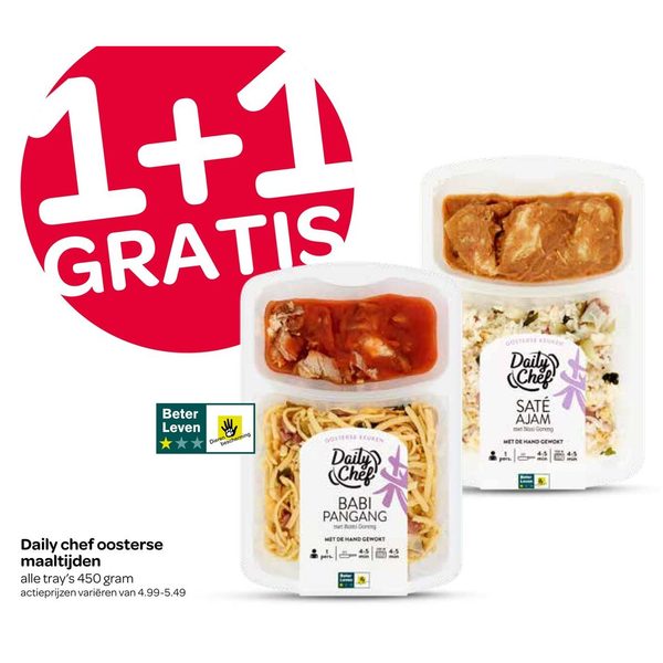 Daily chef oosterse maaltijden