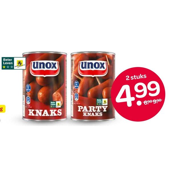 alle Unox knaks