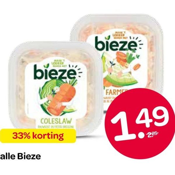 Bieze salades