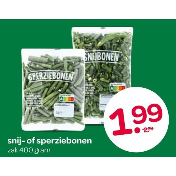snij- of sperziebonen