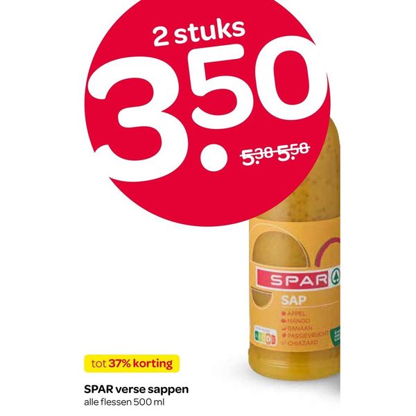 SPAR verse sappen