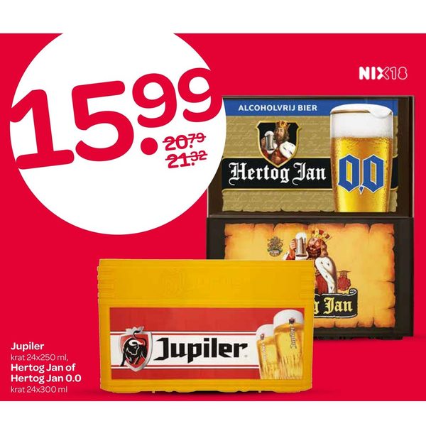 Jupiler of Hertog Jan bier