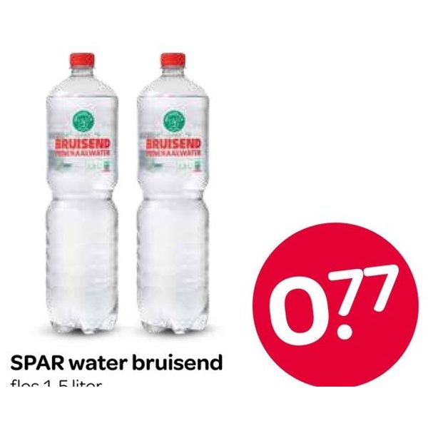 SPAR water bruisend