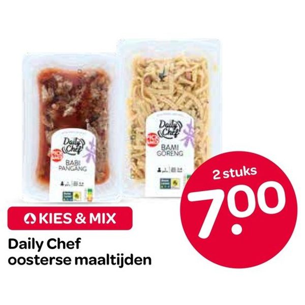 Daily Chef oosterse maaltijden
