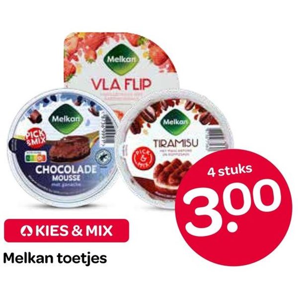 Melkan toetjes