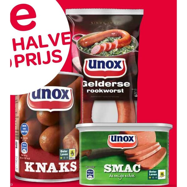 Unox vleesconserven