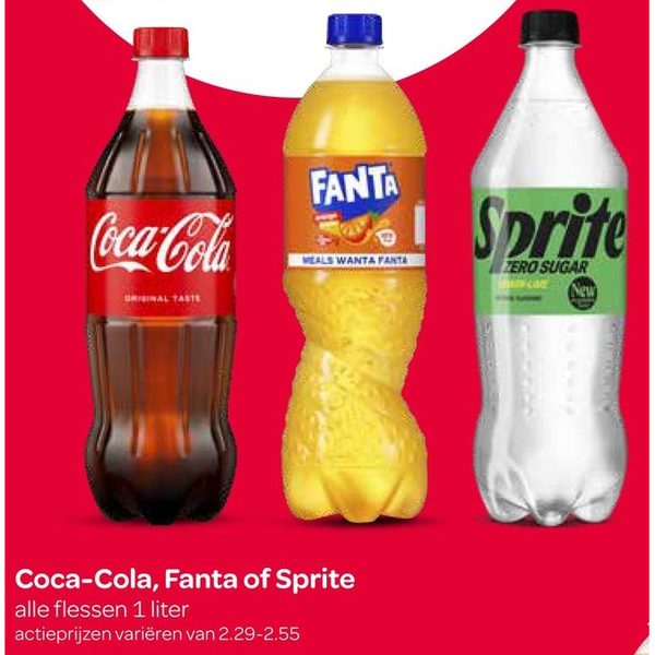 Coca-Cola, Fanta of Sprite