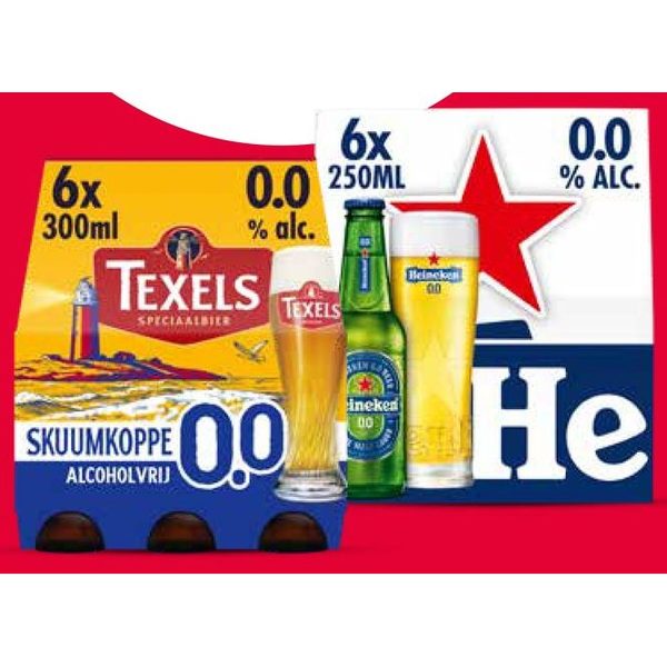 Amstel, Texels of Heineken 0.0
