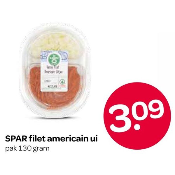 SPAR filet americain ui
