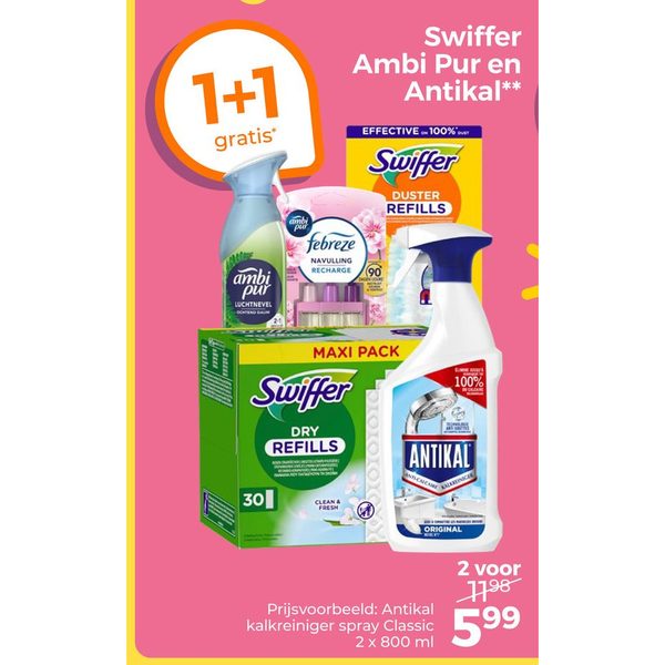 Swiffer, Ambi Pur en Antikal