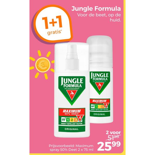 Anti-muggenspray Maximum 50% Deet