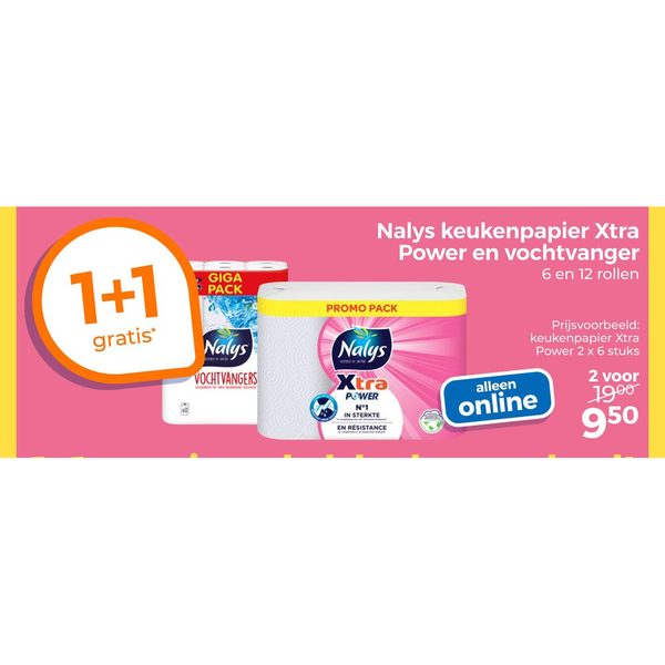 Nalys keukenpapier Xtra Power