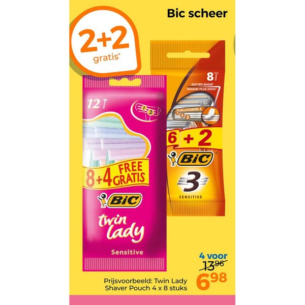 Bic Twin Lady Scheermesjes